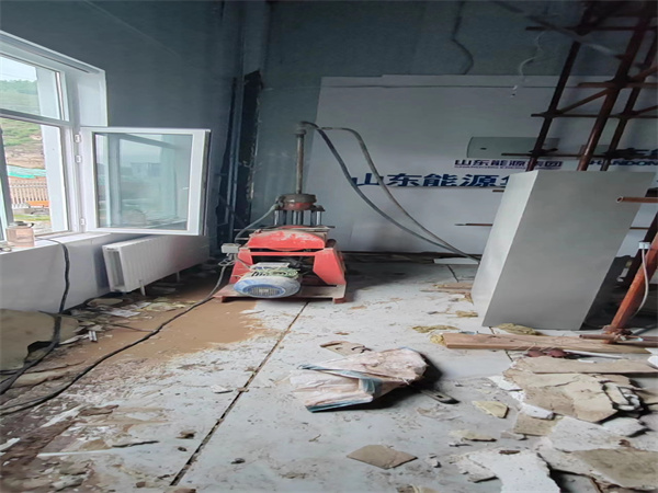 金门地基基础下沉墙体裂缝加固注浆顶升施工